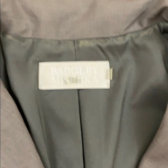 Badgley Mischka Gray Wool Blend Blazer - Picture 2 of 7